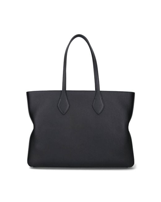 Ferragamo Black Large Tote Bag