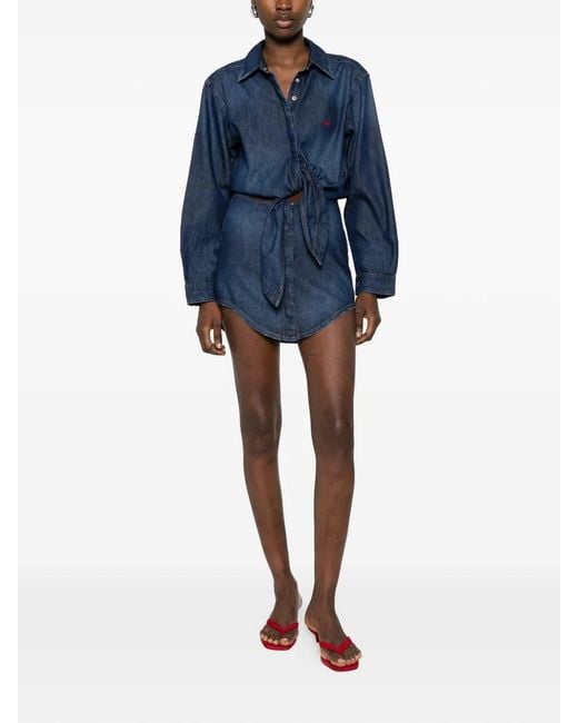 DIESEL Blue 'De-Susan-D' Dress