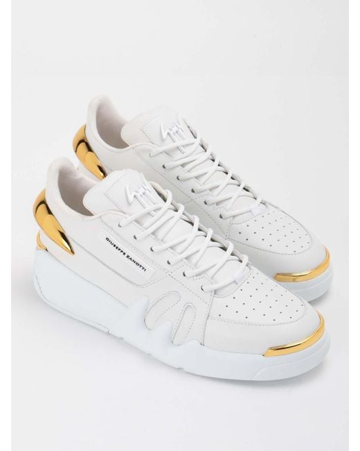 Giuseppe Zanotti White Trainers for men