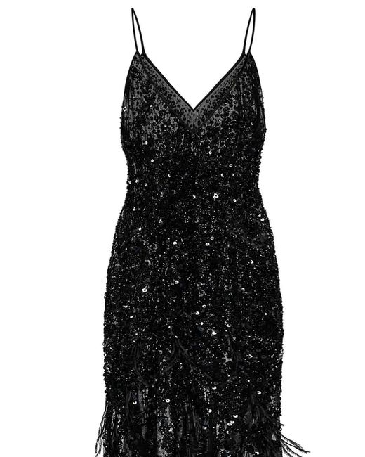 ROOM76 Black Long Dress