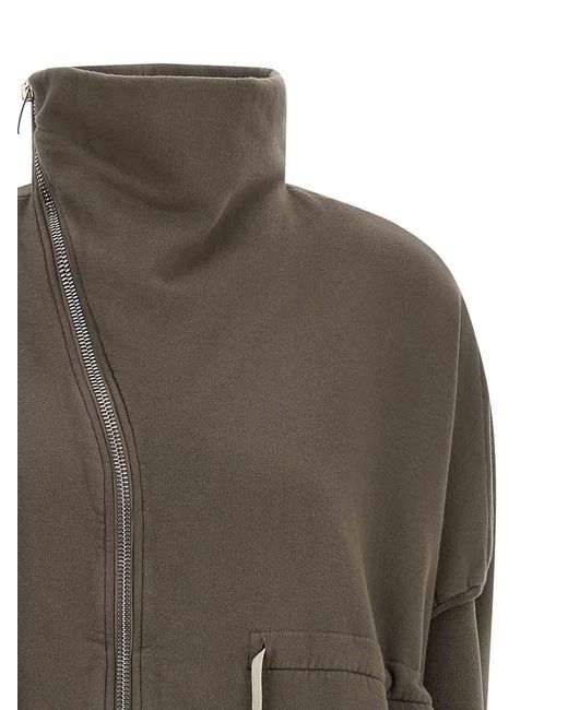 Rick Owens Natural Mountain Sail Sweatshirt