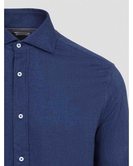 Brunello Cucinelli Blue Casual Shirts for men