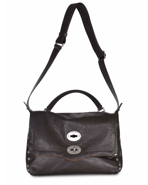 Zanellato Black Bag Made Of Leather