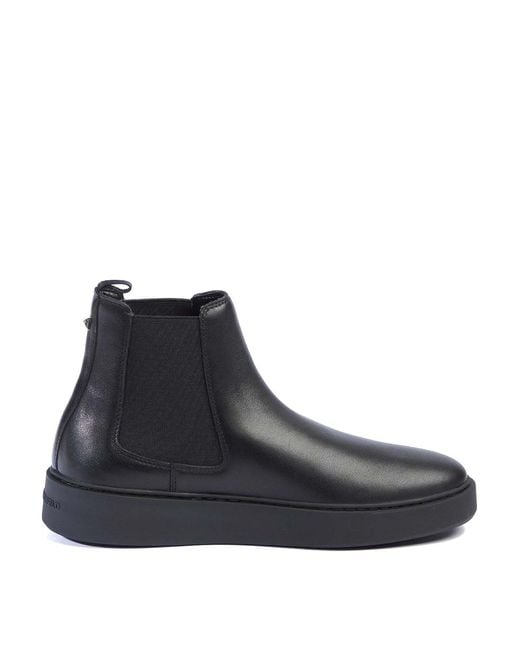 Karl Lagerfeld Black Flint Mid Cut Gore for men