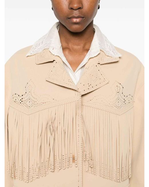 Ermanno Scervino Natural Blazer