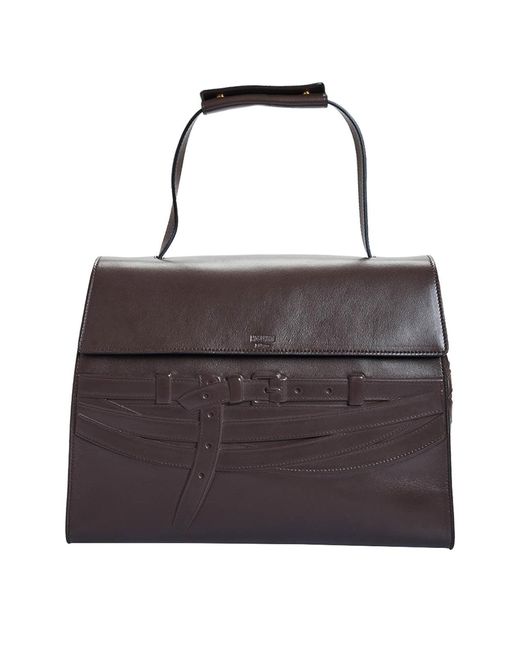 Moschino Black Tie Me Embossed Bag