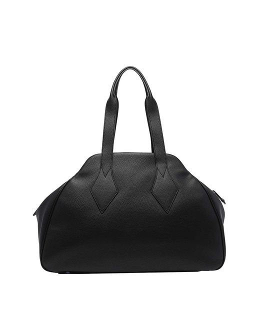 Vivienne Westwood Black Yasmine Shoulder Bag