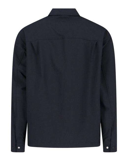 Laminar Blue Shirt Jacket for men