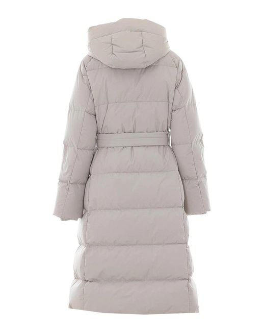 Moorer Gray Ivory Wintra Parka
