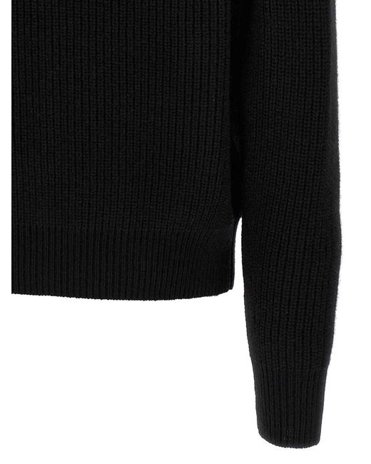 Tom Ford Black Zip Sweater for men