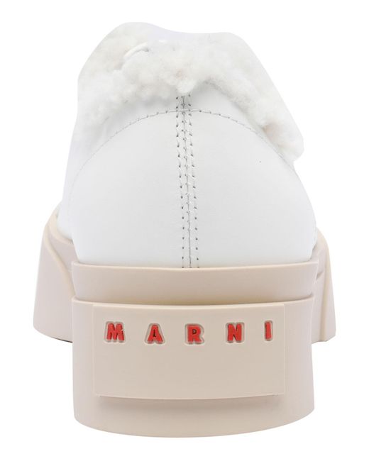 Marni White Pablo Sneakers