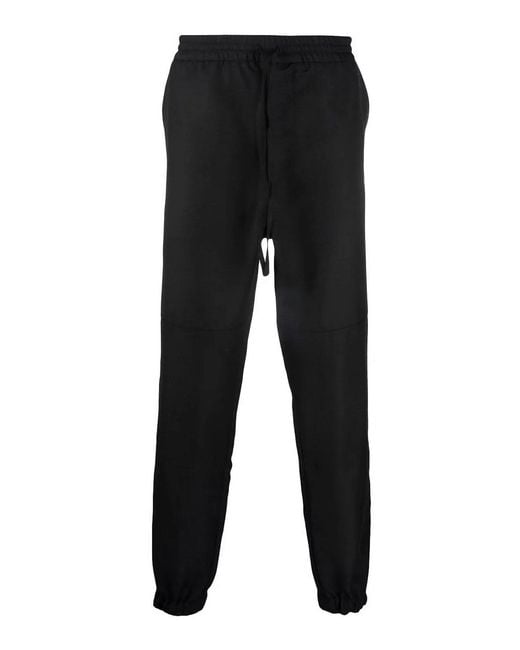 McQueen Black Cargo Pants for men