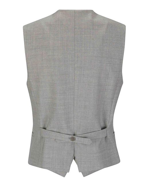 P.A.R.O.S.H. Gray Wool Vest