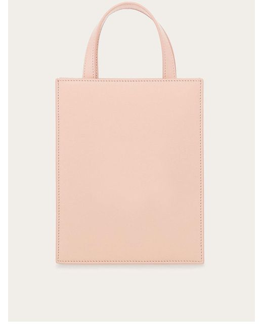 Ferragamo Mini Tote Bag in Pink | Lyst UK