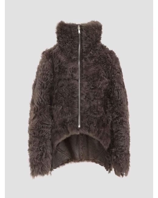 Rick Owens Brown Exploder Jacket