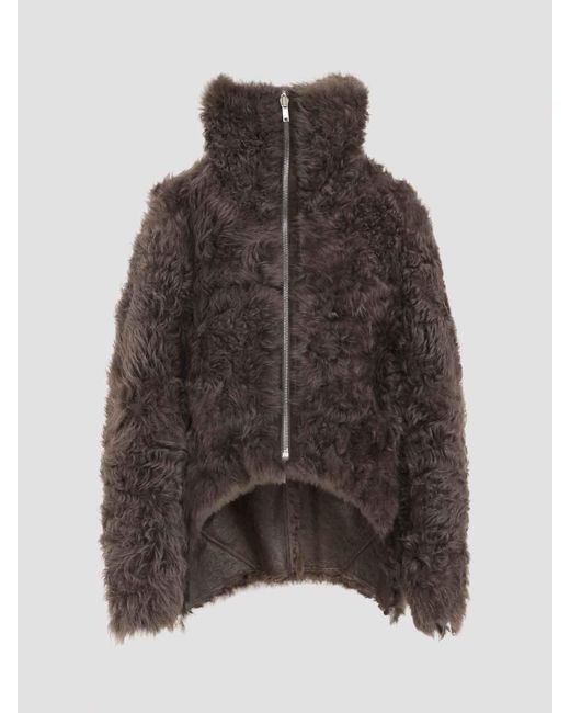 Rick Owens Brown Exploder Jacket