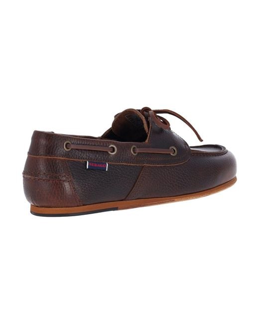 Sebago Brown Moccasins for men