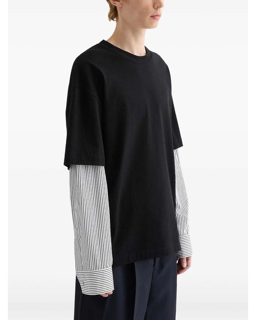 Jil Sander Black T-Shirt for men