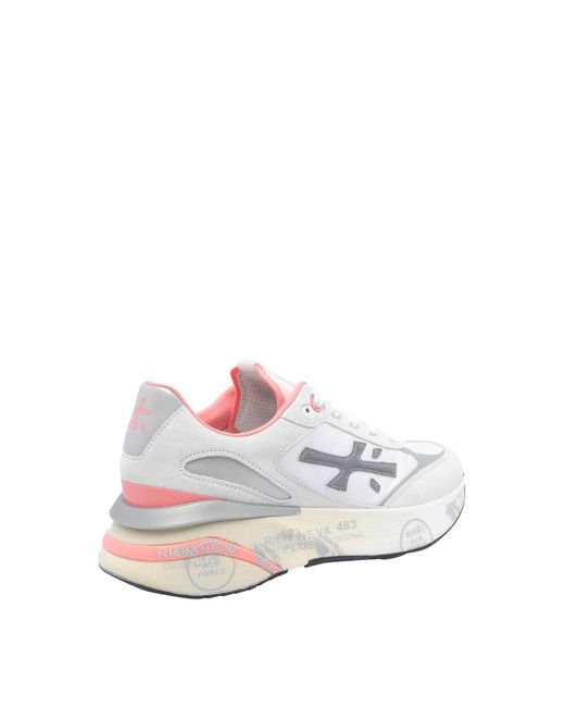 Premiata White Moerun Sneakers