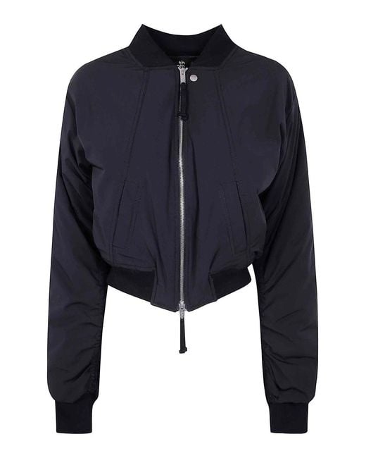 Thom Krom Blue Cropped Jacket