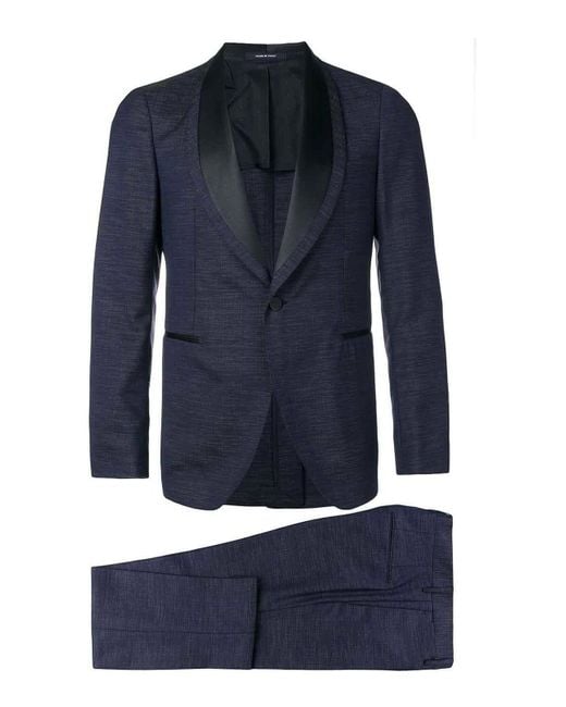 Tagliatore Blue Two-Piece Suit for men