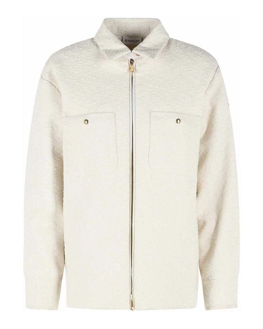 Moncler Natural Padded Shirt Jacket