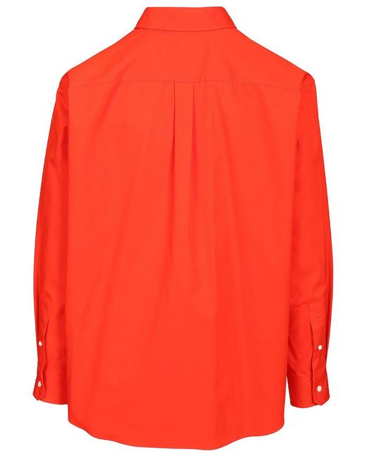 Loewe Red Long-Sleeved Shirt for men
