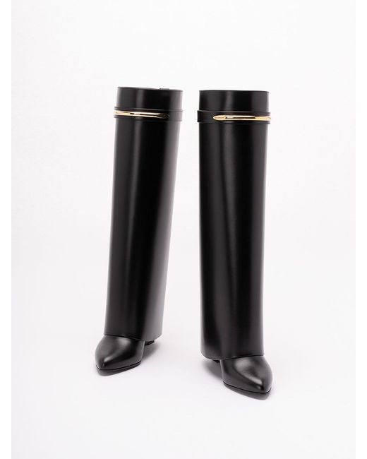 Givenchy Black Heel High Boots