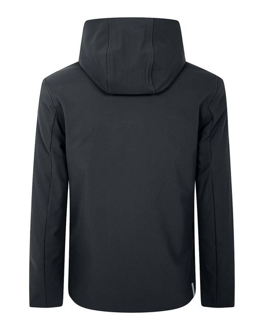 Rrd Black Jacket With Hood And Zip for men