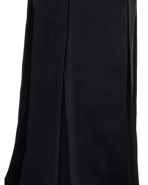 Khaite Black Clite Long Dress