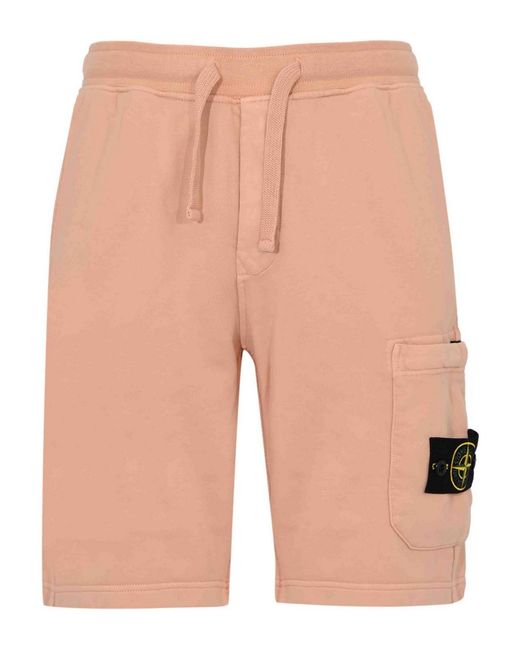 Stone Island Natural Bermuda for men