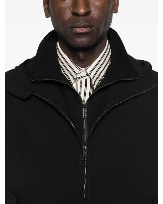 ARMANI EXCHANGE Black Wool Vest for men