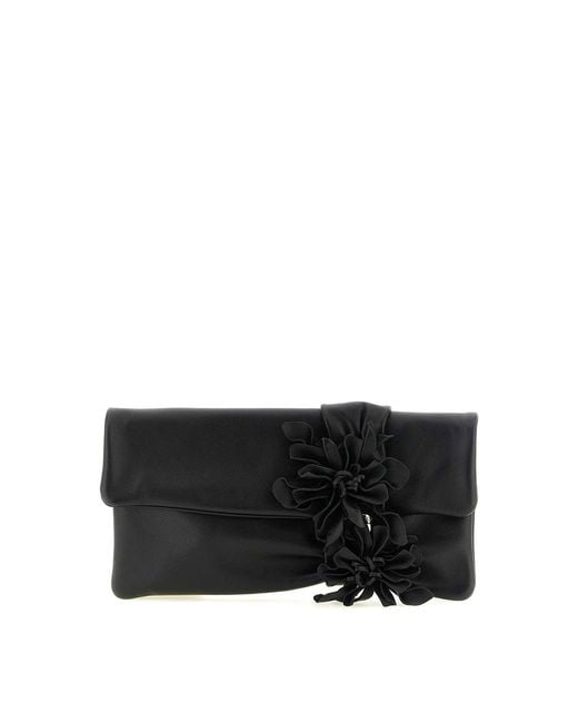 Jimmy Choo Black Zandra' Clutch