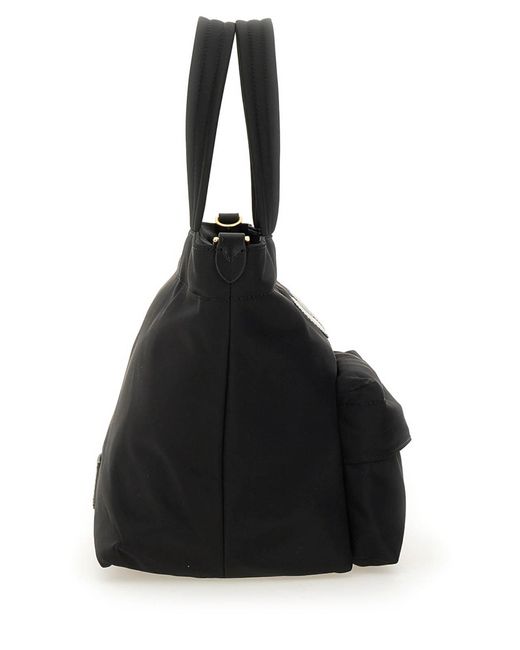 Anya Hindmarch Black Mini Tote Bag