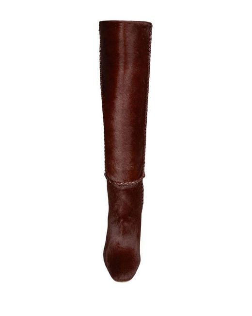 AMI Brown Wool Gabardine Overshirt for men