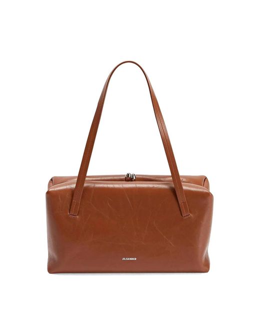 Jil Sander Brown Goji Pillow Small
