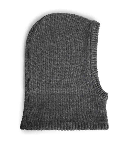 Lisa Yang Gray Astri' Graphite Cashmere Balaclava