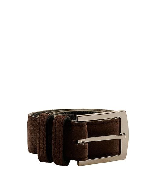 Kiton Black Cintura Calfskin for men