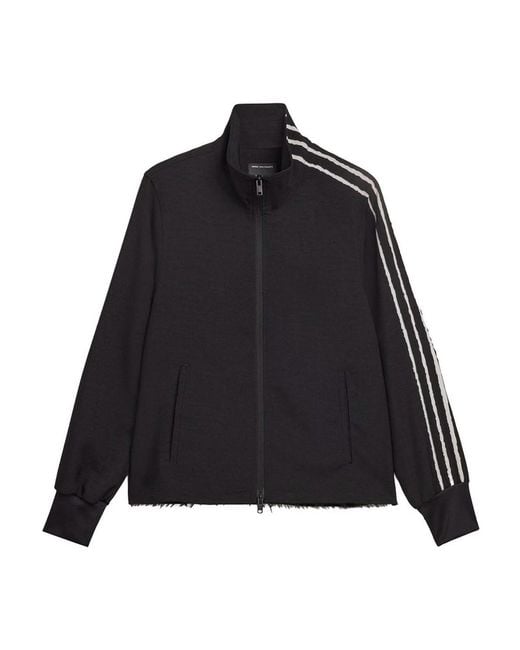 Y-3 Black Uniform Raw Sweatshirt