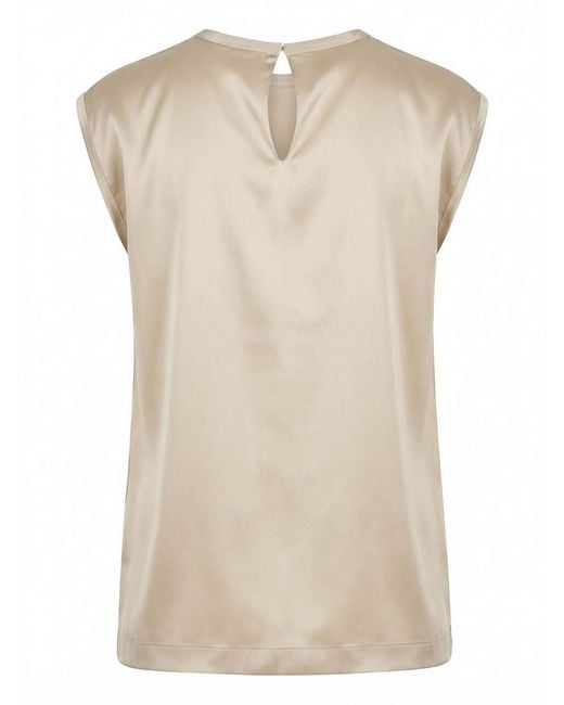 Brunello Cucinelli Natural Blouse
