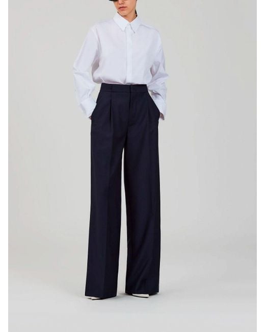 Sa Su Phi White 'Marcella' Regular Shirt