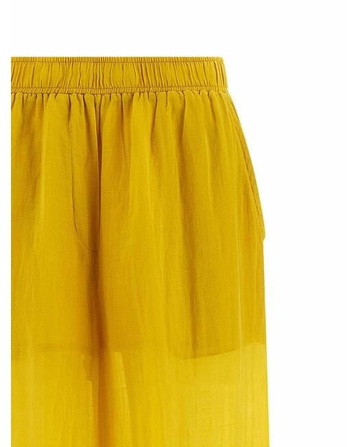 Nude Yellow Palazzo Pants