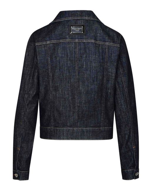 Dolce & Gabbana Blue Denim Jacket