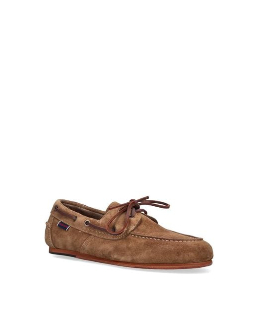 Sebago Brown Owen Moccasins for men