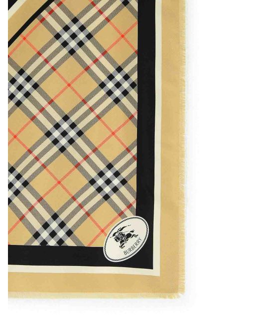 Burberry Multicolor Wool Scarf