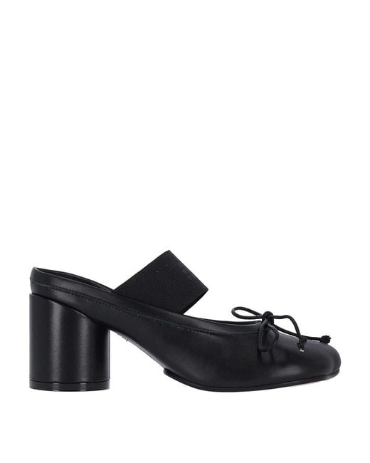 MM6 by Maison Margiela Black Sandals