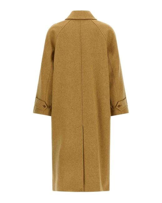 A.P.C. Natural Wool Coat