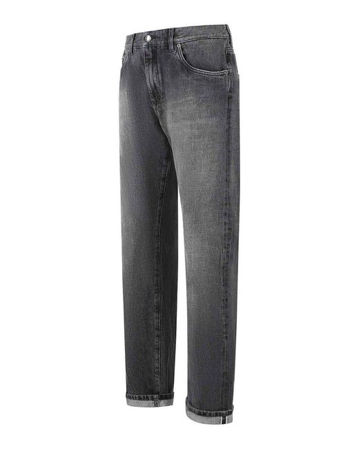 Dolce & Gabbana Gray Denim Jeans for men
