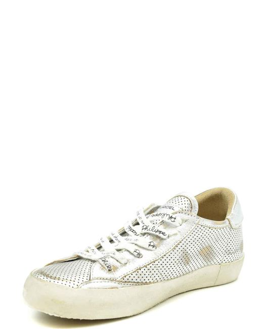 Philippe Model White Sneakers