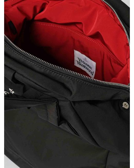 Vivienne Westwood Black Steven Backpack for men